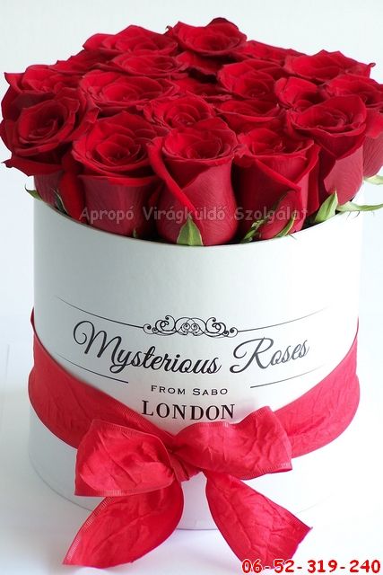 Vörös rózsa box 1. (20 szál) - Apropó Virágbolt Debrecen Vörös rózsa box 1. (20 szál) - Apropó Virágbolt Debrecen